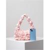 imageVerdusa Womens 3D Rose Applique Shoulder Bag Floral Hobo HandbagsLight Pink