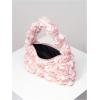 imageVerdusa Womens 3D Rose Applique Shoulder Bag Floral Hobo HandbagsLight Pink