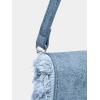 imageVerdusa Womens Flap Shoulder Bags Denim Handbags Underarm Satchel HandbagBlue