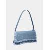 imageVerdusa Womens Flap Shoulder Bags Denim Handbags Underarm Satchel HandbagBlue