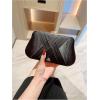 imageVerdusa Womens Metallic Evening Handbag Glitter Clutch Purse Party BagBlack