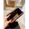 imageVerdusa Womens Metallic Evening Handbag Glitter Clutch Purse Party BagBlack