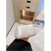 imageVerdusa Womens Metallic Evening Handbag Glitter Clutch Purse Party BagWhite