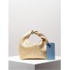 imageVerdusa Womens Ruched Hobo Mini Handbag Clutch Purse Dumpling Pouch BagGold