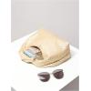 imageVerdusa Womens Ruched Hobo Mini Handbag Clutch Purse Dumpling Pouch BagGold