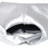 imageVerdusa Womens Ruched Hobo Mini Handbag Clutch Purse Dumpling Pouch BagSilver