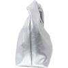 imageVerdusa Womens Ruched Hobo Mini Handbag Clutch Purse Dumpling Pouch BagSilver
