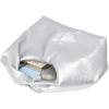 imageVerdusa Womens Ruched Hobo Mini Handbag Clutch Purse Dumpling Pouch BagSilver