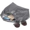 imageVerdusa Womens Ruched Hobo Mini Handbag Clutch Purse Dumpling Pouch BagSmoke Grey