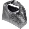 imageVerdusa Womens Ruched Hobo Mini Handbag Clutch Purse Dumpling Pouch BagSmoke Grey