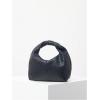 imageVerdusa Womens Ruched Hobo Mini Handbag Clutch Purse Dumpling Pouch BagWoven Black