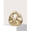 imageVerdusa Womens Ruched PU Leather Hobo Handbag Clutch PurseGold