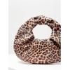 imageVerdusa Womens Ruched PU Leather Hobo Handbag Clutch PurseLeopard Print