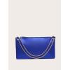 imageVerdusa Womens Satin Evening Handbag Shoulder Bag PurseBlue