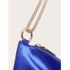 imageVerdusa Womens Satin Evening Handbag Shoulder Bag PurseBlue