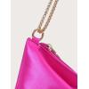 imageVerdusa Womens Satin Evening Handbag Shoulder Bag PurseHot Pink