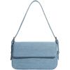 imageVerdusa Womens Flap Shoulder Bags Denim Handbags Underarm Satchel HandbagLight Blue