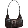 imageVerdusa Womens Hobo PU Leather Clutch Shoulder Bags Buckle Zipper Vintage HandbagsCoffee Brown
