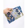 imageVerdusa Womens Floral Embroidery Sequin Evening Clutch Bags Party PursesBlue Multi