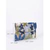 imageVerdusa Womens Floral Embroidery Sequin Evening Clutch Bags Party PursesBlue Multi