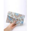 imageVerdusa Womens Floral Embroidery Sequin Evening Clutch Bags Party PursesLight Blue