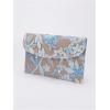 imageVerdusa Womens Floral Embroidery Sequin Evening Clutch Bags Party PursesLight Blue