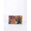 imageVerdusa Womens Floral Embroidery Sequin Evening Clutch Bags Party PursesOrange