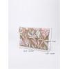 imageVerdusa Womens Floral Embroidery Sequin Evening Clutch Bags Party PursesPink