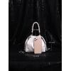 imageVerdusa Womens Satin Evening Bag Pearl Drawstring Handbag Clutch PurseWhite