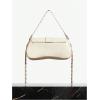 imageVerdusa Womens Shoulder Bag Y2K Handbag Cute Trendy Goth Studded Rivet Punk PurseBeige