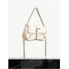 imageVerdusa Womens Shoulder Bag Y2K Handbag Cute Trendy Goth Studded Rivet Punk PurseBeige