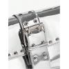imageVerdusa Womens Shoulder Bag Y2K Handbag Cute Trendy Goth Studded Rivet Punk PurseSilver