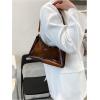 imageVerdusa Womens Clear Shoulder Bags Purse Transparent BagCoffee Brown