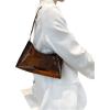 imageVerdusa Womens Clear Shoulder Bags Purse Transparent BagCoffee Brown