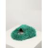 imageVerdusa Womens Faux Fur Fuzzy Hobo Bag Furry Handbag PurseGreen