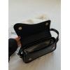 imageVerdusa Womens Leather Shoulder Bag Clutch Purses Trendy Hobo Crossbody Handbags Y2K Saddle Flap Underarm PurseBlack
