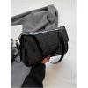 imageVerdusa Womens Leather Shoulder Bag Clutch Purses Trendy Hobo Crossbody Handbags Y2K Saddle Flap Underarm PurseBlack Crocodile
