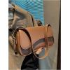 imageVerdusa Womens Leather Shoulder Bag Clutch Purses Trendy Hobo Crossbody Handbags Y2K Saddle Flap Underarm PurseBrown
