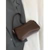 imageVerdusa Womens Leather Shoulder Bag Clutch Purses Trendy Hobo Crossbody Handbags Y2K Saddle Flap Underarm PurseBrown Textured