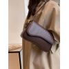 imageVerdusa Womens Leather Shoulder Bag Clutch Purses Trendy Hobo Crossbody Handbags Y2K Saddle Flap Underarm PurseBrown Textured