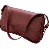 imageVerdusa Womens Leather Shoulder Bag Clutch Purses Trendy Hobo Crossbody Handbags Y2K Saddle Flap Underarm PurseBurgundy Retro
