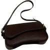 imageVerdusa Womens Leather Shoulder Bag Clutch Purses Trendy Hobo Crossbody Handbags Y2K Saddle Flap Underarm PurseCoffee Brown