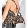 imageVerdusa Womens Leopard Print PU Leather Shoulder Bag Vintage Zipper Underarm BagsBrown
