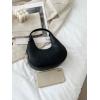 imageVerdusa Womens Metallic PU Leather Handbag Top Handle Hobo Purse Shoulder BagsBlack