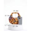 imageVerdusa Womens Metallic Ruched Bags PU Leather Evening Clutch HandbagsFloral Gold