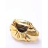 imageVerdusa Womens Metallic Ruched Bags PU Leather Evening Clutch HandbagsGold