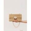 imageVerdusa Womens Straw Shoulder Bags Woven Clutch Purse Summer Beach HandbagsKhaki