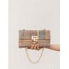 imageVerdusa Womens Straw Shoulder Bags Woven Clutch Purse Summer Beach HandbagsMulticolor
