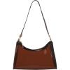 imageVerdusa Womens Clear Shoulder Bags Purse Transparent BagCoffee Brown