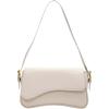imageVerdusa Womens Leather Shoulder Bag Clutch Purses Trendy Hobo Crossbody Handbags Y2K Saddle Flap Underarm PurseBeige